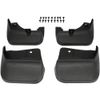 cciyu Qty(4) ABS Mud Flaps Custom Splash Guards Replacement Fit for Subaru Forester 2008-2013
