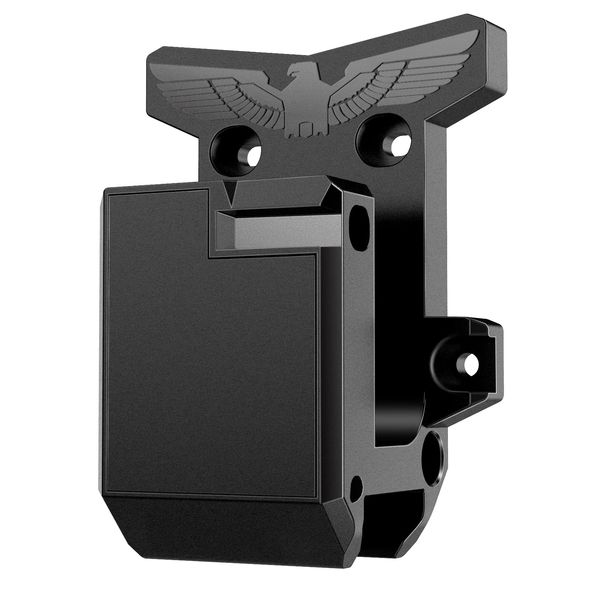 MytypeMAG Gun Wall Mount, Rifle Wall Rack Runner Mount with Strong and Solid PA Material, Load Bearing Capacity 300Lbs of Tension for 223/5.56 Rifle