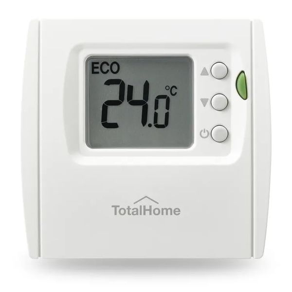 TotalHome Room STAT Wired Digital, White