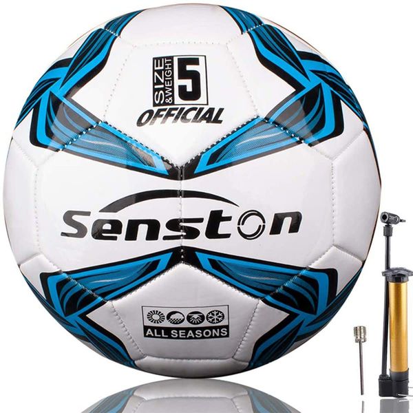 Senston Soccer Ball, No. 5, Soccer, Junior High School, University, High School, Practice Ball, Test Ball, Futsal