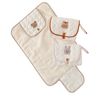 miaotti Diaper Changing Mat, Diaper Changing Sheet, Portable, Quilting, Foldable, Washable (Bear)