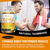 Vitamin D3 5000IU and K2 MK-7 100mcg - 120 Tablets - Immune Function Wellness US