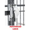 54" LARGE Flight Bird Breeder Cage Side Nest Doors With Removable Rolling Stand