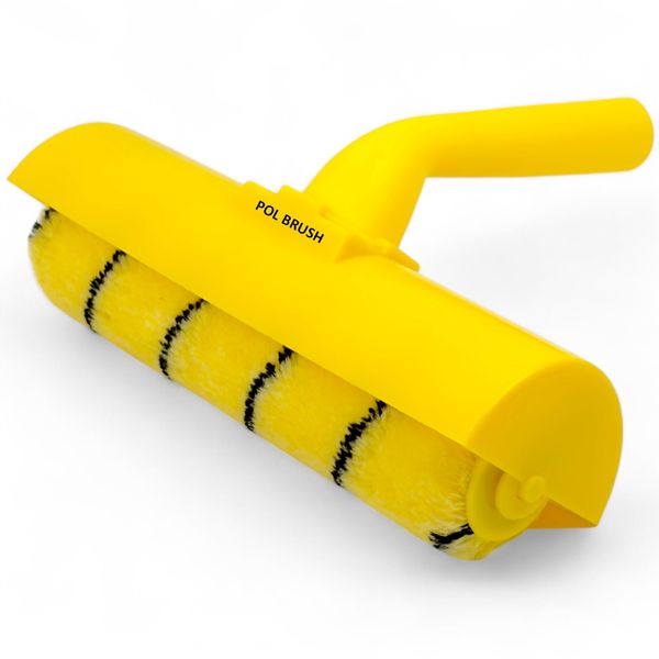 10 Inch Ceiling Paint Roller with Shield - No Drip Kit - High European Quality - Drip and Splatter Free Painting for Ceilings & Walls - for Paints, Varnishes & Primers