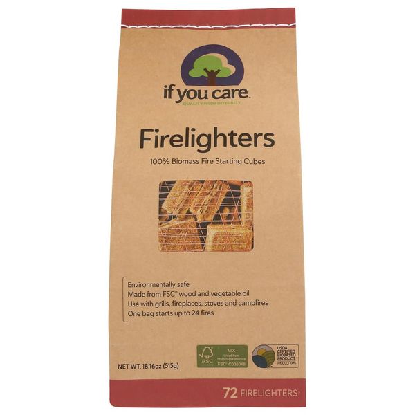 If You Care Firelighters 72 Ct