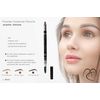 Deep Brown Makki Powder Eyebrow Pencil Powdery Matte Finish for professional powder look, buildable eye brow filler definer shape and fill with spoolie brush, Ash Ashy colours