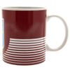 AVFC Aston Villa Mug - Linear Football Gift, Multicolour