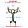 1 - 52" Antique Brass Ceiling Fan Blade Arm, Replacement Bracket,  Brand NEW