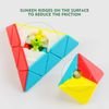 Stickerless Pyraminx Speed Cube – Smooth Turning Magic Pyramid Puzzle for Kids & Adults