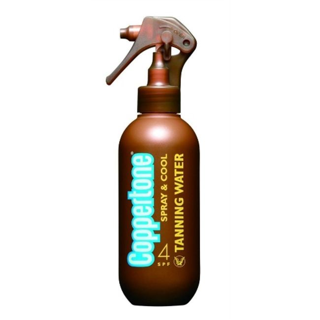 [Shipping included, bulk purchase x 4-piece set] Coppertone Tanning Water SPF4 200ml