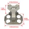 New Down Battery Hold Tray Mount Optima Group 34/78 Steel Mounting Bracket