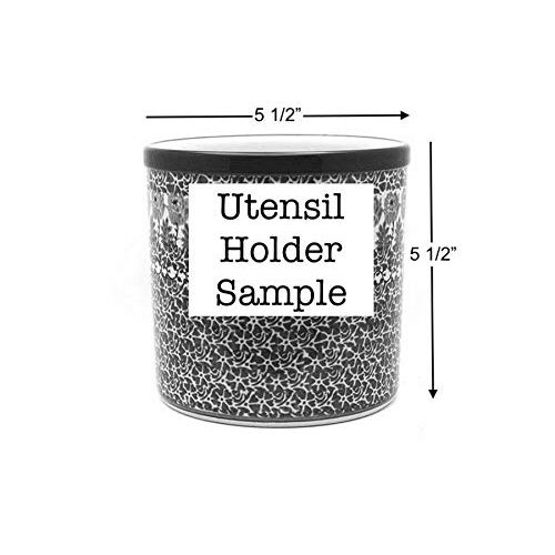 Polish Pottery Utensil Holder - Unikat Signature U3357