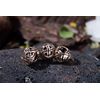 Windalf Hair & Beard Bead RAGHNA 10 mm Knot Pattern Bronze, Bronze