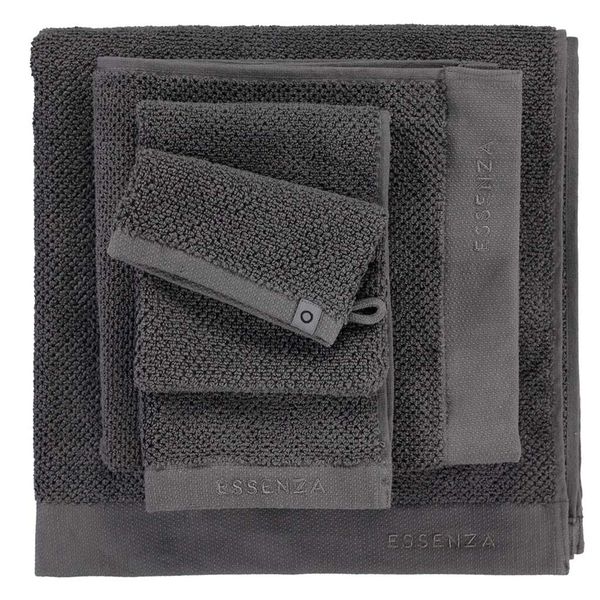 ESSENZA Handtücher Bio Connect Organic Uni Grey Gästetuch 30x50 cm