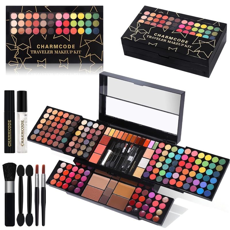 Professional All in One Makeup Kit for Women Full Kit,186 Colors Make ...