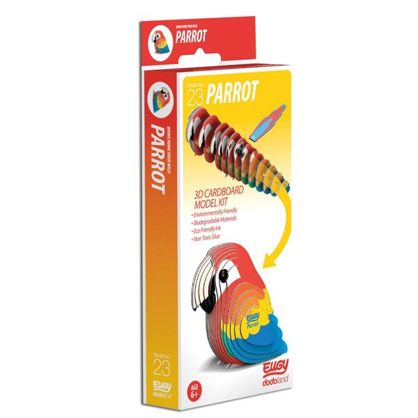 EUGY 3D Parrot Model, Craft Kit