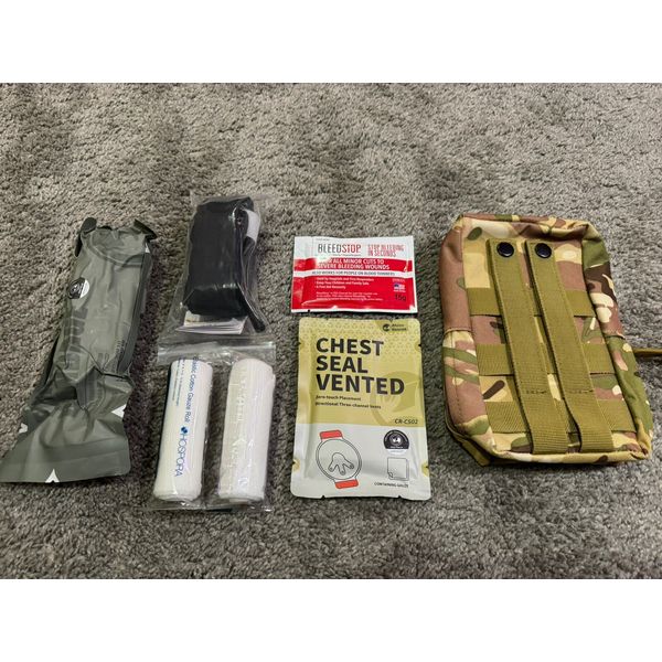 First Aid Emergency Bleeding Trauma Kit