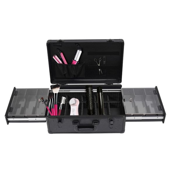 Professional Barber Case, Detachable Hairdressing Tool, Professional Barber Travel Suitcase, for Hair Accessories and Hairdresser Supplies