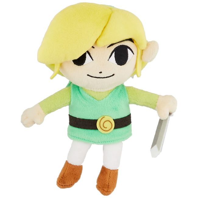 Sanei The Legend of Zelda The Wind Waker 7" HD Link Plush