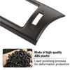 2PCS Matte Black Console Side Air Condition Vent Outlet Cover For 4Runner 2010+