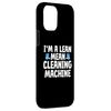 iPhone 15 Plus Im a Lean Mean Cleaning Machine Cleaning Smartphone Case