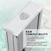 Kolink Umbra EX180 ARGB White CPU Cooler - 120mm