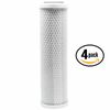 4 Pack Carbon Block Water Filter for Culligan HF-360, RVF-10