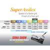 Super Assilex Flexible Sanding Sheets, Lime K-1000, Hook & Loop, 191-2507, 25 Sheets
