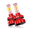 For 2016 2017 2018 Nissan Maxima 6pc LED Headlight Hi/Lo+Fog light Combo Bulbs