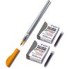 Pilot Calligraphy Fountain Pen Refillable Parallel Pen (2.4 mm + Cartridges)