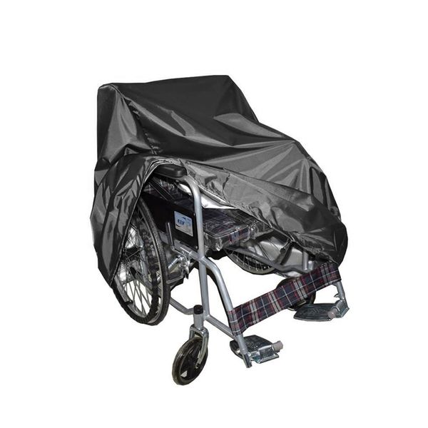 Queiting Wheelchair Cover Waterproof Mobility Scooter Rain Cover Electric Wheel Chair Canopy Windproof and UV Resistant Dust Protective Cover for Storage Outside