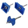 TCT SDS Plus Electricians Box Cutter Masonry Single Double Socket Back Box Circular Square Rectangle (Set of 3)