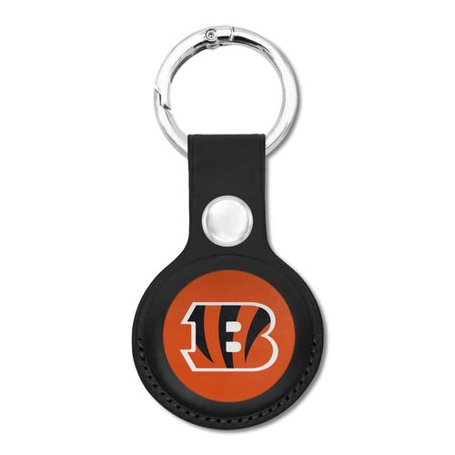 NFL Cincinnati Bengals Keychain Apple AIR TAG Holder for Dogs & Cats, Case for Apple Airtag Tracker, GPS Dog Tracking Device Pendant Holder