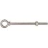 3/8 x 6-Inch Galvanized Forged Eye Bolt