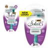 BIC Soleil Sensitive Advanced Disposable Women's Shaving Razors, 2-Count