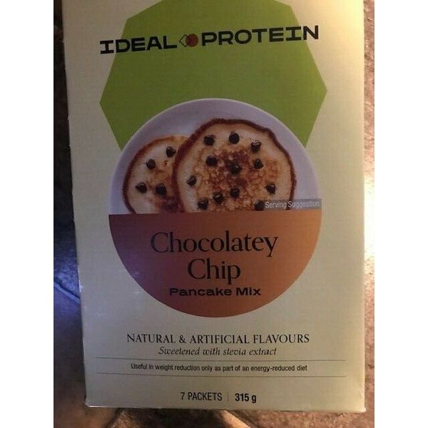 Ideal Protein Chocolate Chip Pancake mix BB 06/30/2024 FREE SHIP