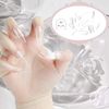Nail Tips, Transparent Fake Nails, 500 Pieces, Clear, Long, Square Shape, Full Cover, False Nails, Clear, Unmarked, Manicure, DIY Nails, Commercial Use, For Manicurist Practice, Plain, Transparent, Ultra Thin, Simple, Wedding, Party, 10 Different Sizes