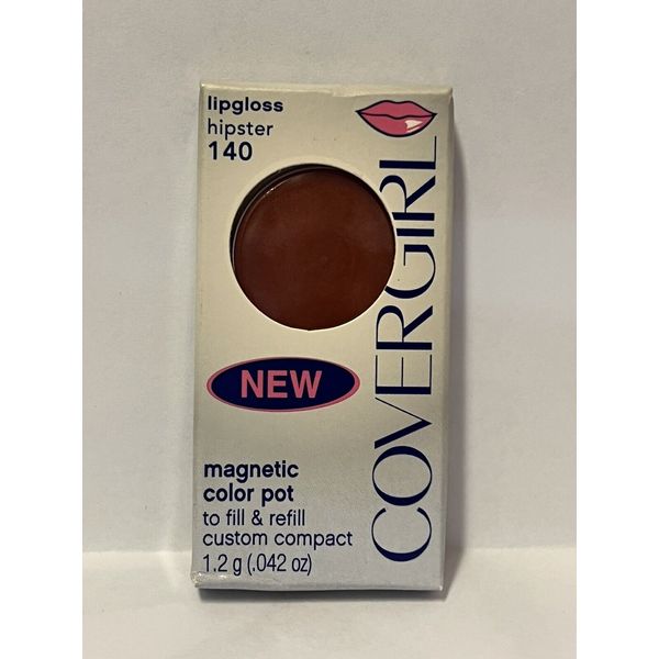 Covergirl Magnetic Color Pot Refill Lipgloss Hipster/Brown #140 (1)