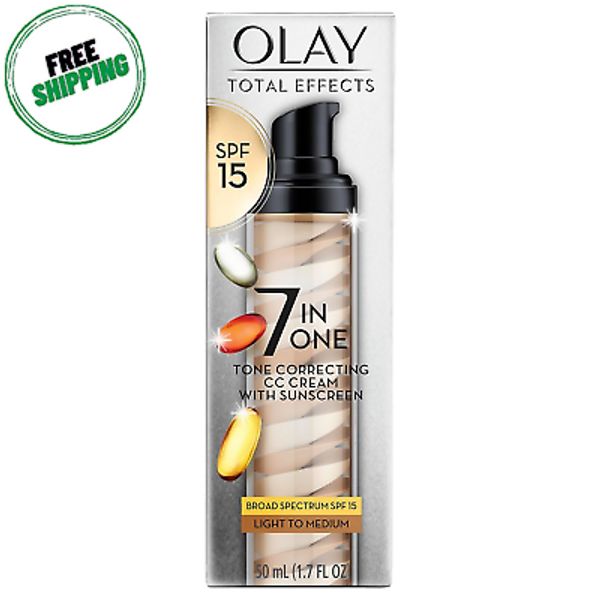 Olay Total Effects Tone Correcting Face Moisturizer With SPF 15, 1.7 Ounces