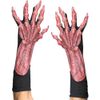 Zagone Devil Gloves, Red Latex Hands, Black Cotton Gloves