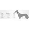 HUNTER SOLID EDUCATION training collar for dogs, leather, soft, non-slip, 50 (M), black
