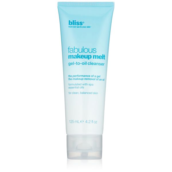 bliss Fabulous Makeup Melt Gel to Oil Cleanser, 4.2 fl. oz.