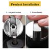 Vikrami lighting 6 Pcs Gas Stove Control Knobs, Metal 6mm Cooker Control Switch Knobs, Cooker knobb,Gas Hob Knob Control Locks,Cookerr Knob Replacement