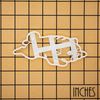Sleepy Pug cookie cutter, 1 piece - Bakerlogy