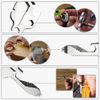 RemarksJapan Key Shape Multi-Tool Multi-Function Tool Key Holder Silver Tool Set 24 in 1 Outdoor Camping Leisure