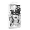 Ouch B&W Queen Lace Eye Mask Black OU685BLK