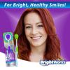 BrightWorks Tongue Cleaner - Dual Action Cleaning - Helps Freshen Breath - 3-Pack