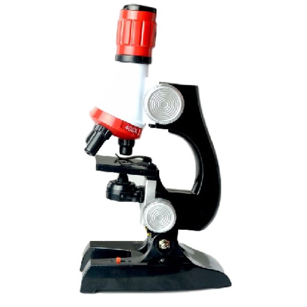 SAIDEX Microscope High Performance Microscope for Kids Science Learning Toys Summer Vacation Winter Vacation Homework (B; 100 400 1200 (Times)