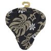 TS (TS) Black Monstera Beach Cruiser Saddle Cover