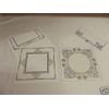 Embossing Cards with Envelopes, Gold and Silver Pack ' F '
